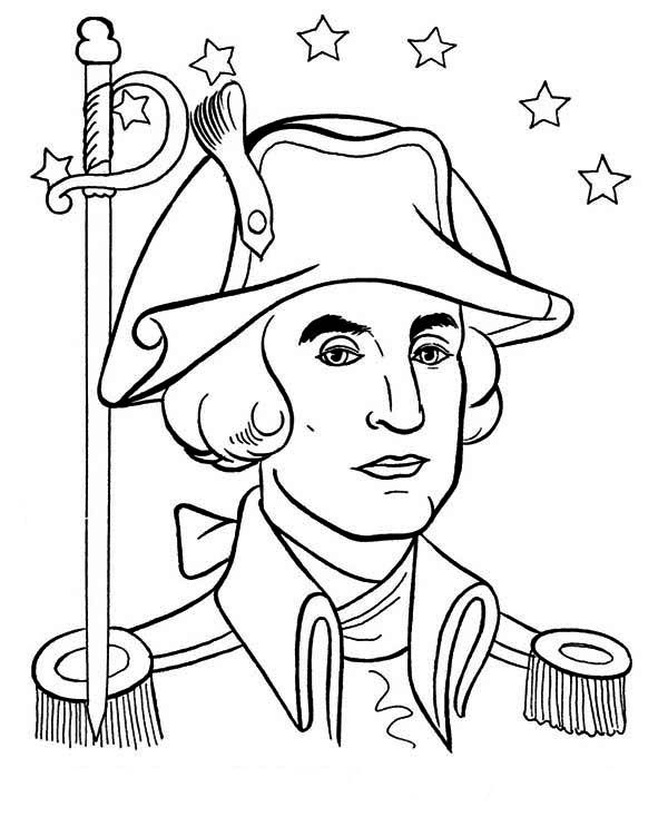 194 George Washington Coloring Pages Printable 81