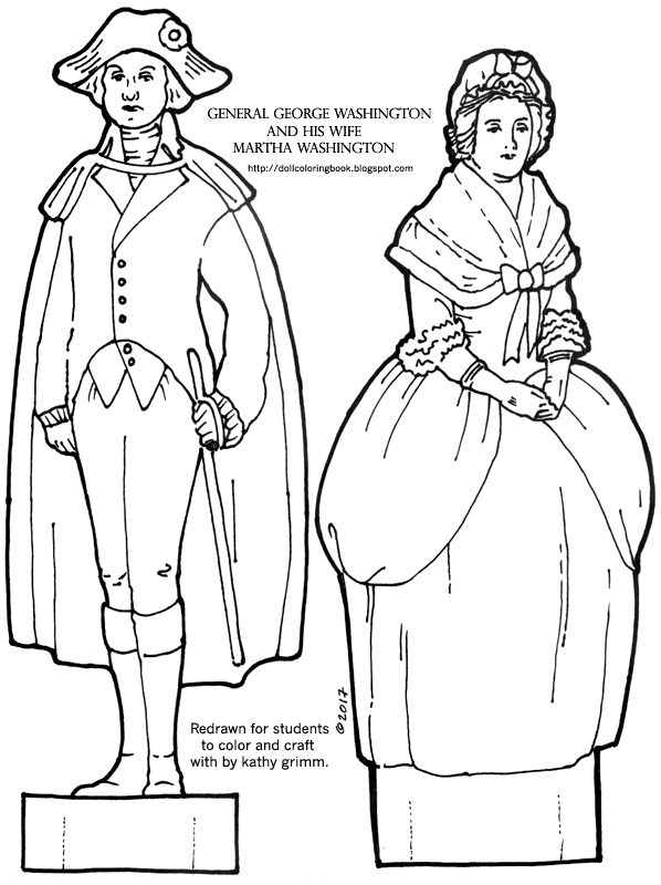 194 George Washington Coloring Pages Printable 92