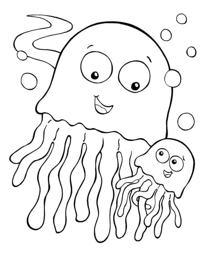 195 Jellyfish Coloring Page Designs: Underwater Beauty in Color 106