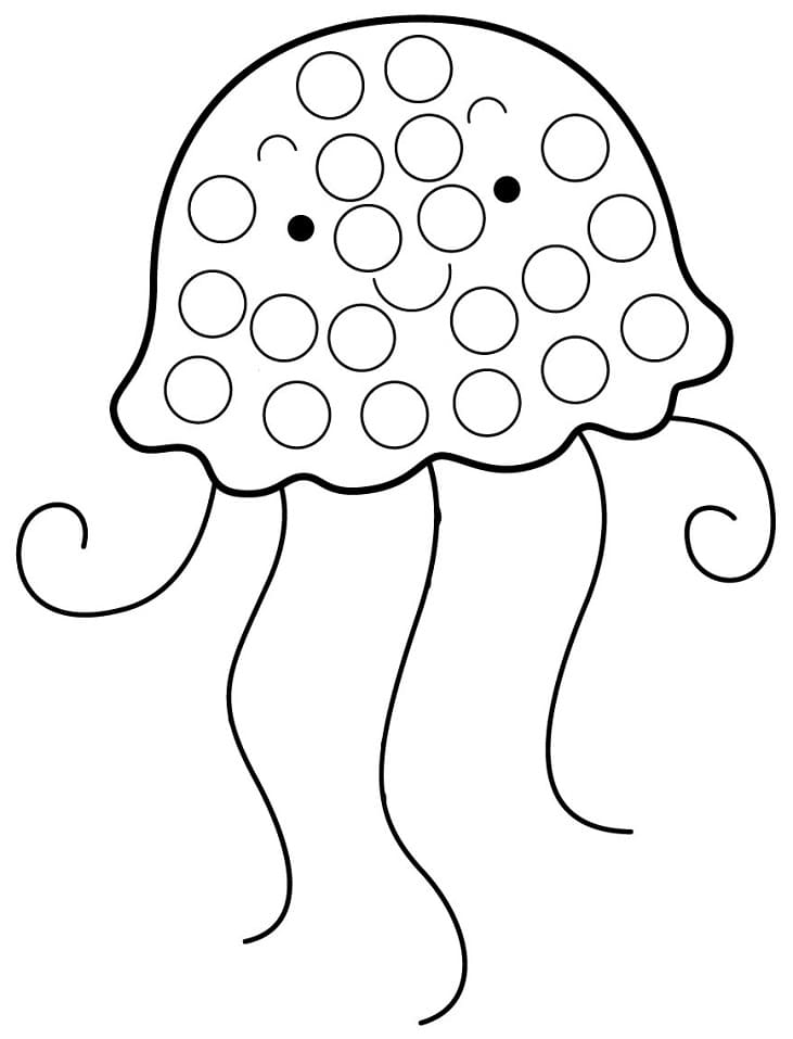 195 Jellyfish Coloring Page Designs: Underwater Beauty in Color 124