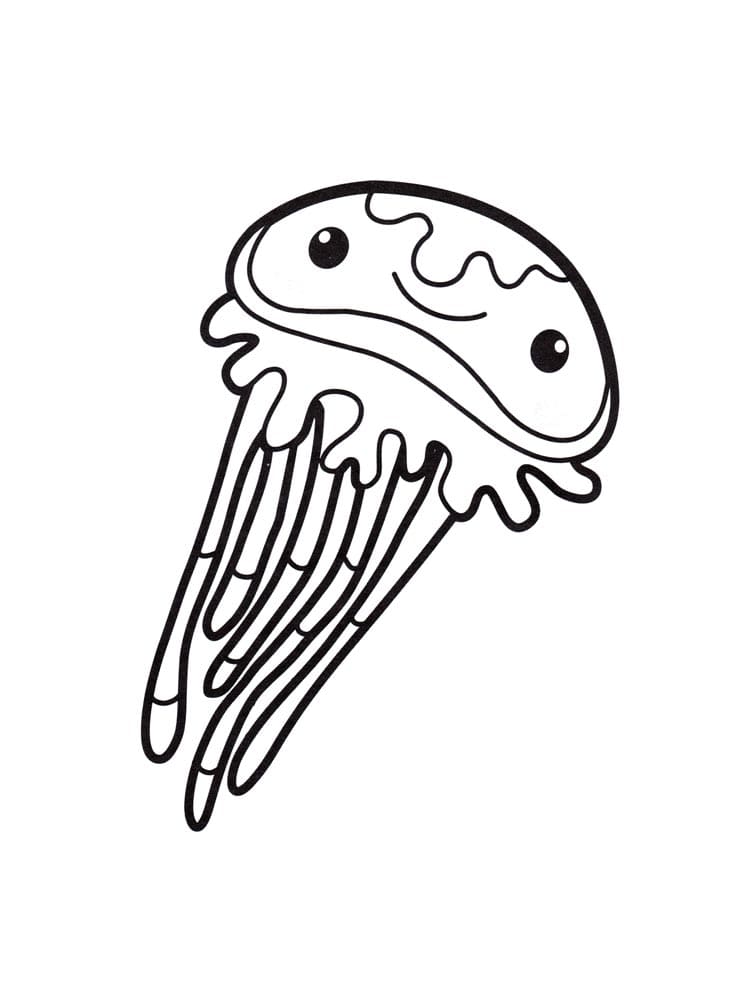 195 Jellyfish Coloring Page Designs: Underwater Beauty in Color 136