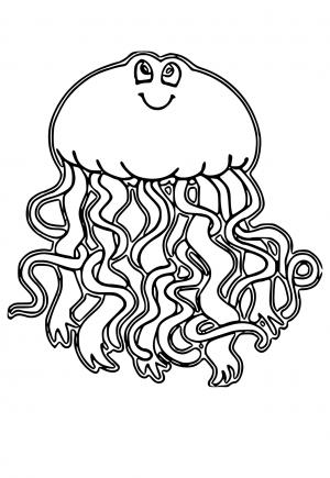 195 Jellyfish Coloring Page Designs: Underwater Beauty in Color 14