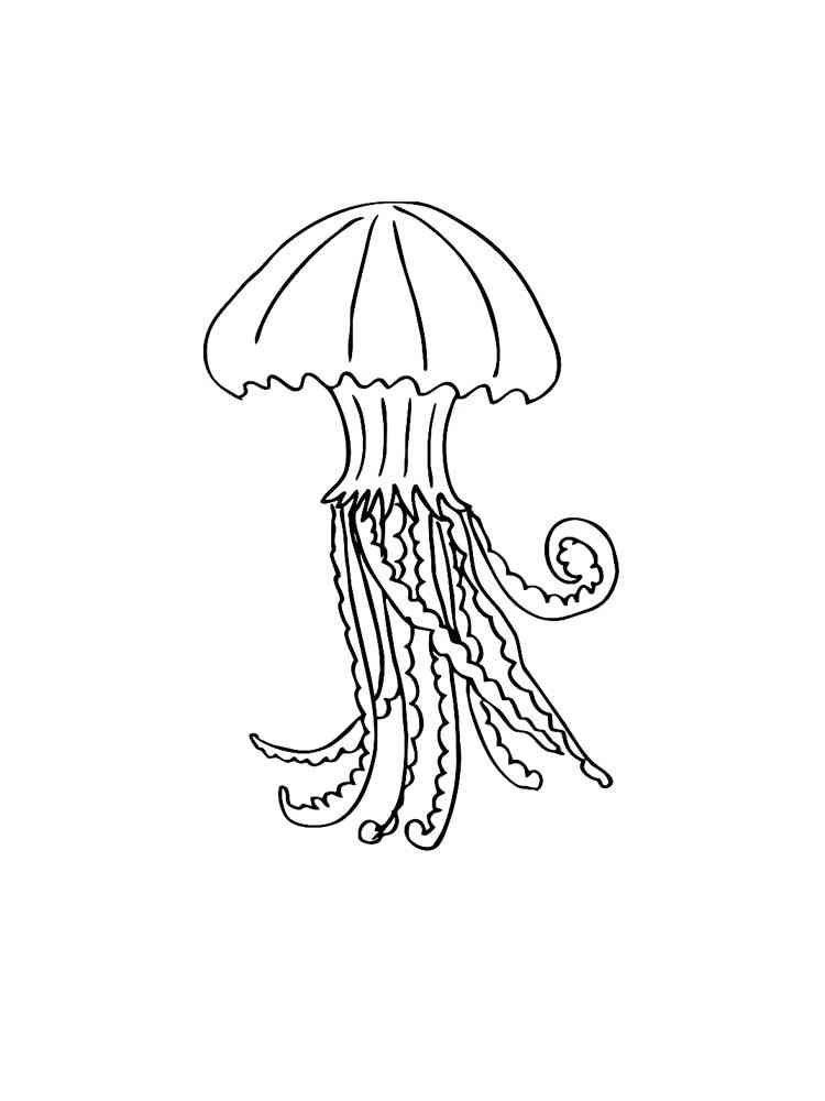 195 Jellyfish Coloring Page Designs: Underwater Beauty in Color 140