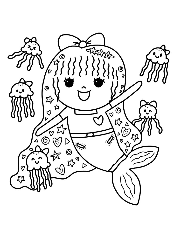 195 Jellyfish Coloring Page Designs: Underwater Beauty in Color 146