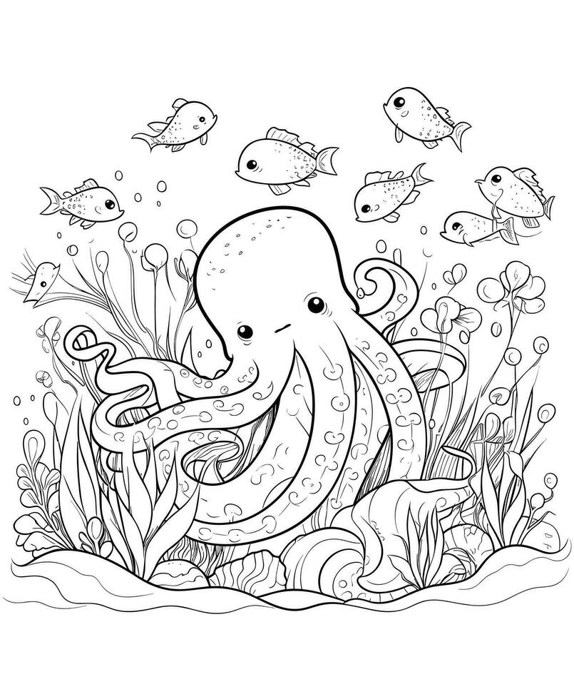 195 Jellyfish Coloring Page Designs: Underwater Beauty in Color 152