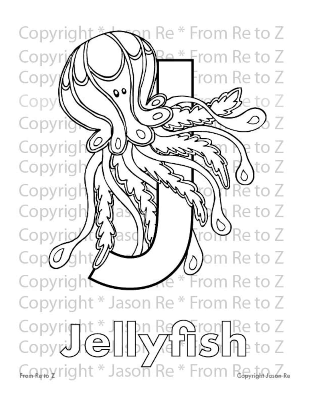 195 Jellyfish Coloring Page Designs: Underwater Beauty in Color 173