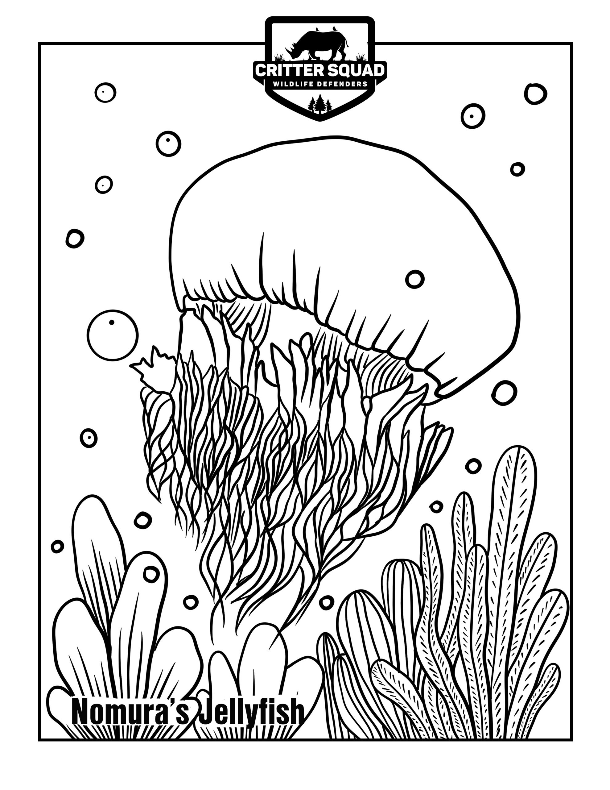 195 Jellyfish Coloring Page Designs: Underwater Beauty in Color 189
