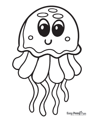 195 Jellyfish Coloring Page Designs: Underwater Beauty in Color 21