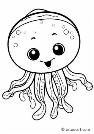 195 Jellyfish Coloring Page Designs: Underwater Beauty in Color 22