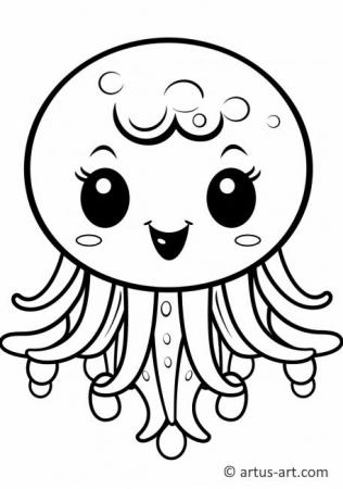 195 Jellyfish Coloring Page Designs: Underwater Beauty in Color 23