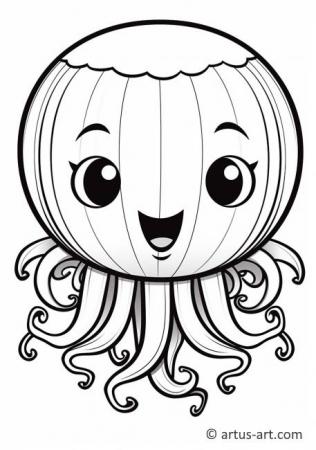 195 Jellyfish Coloring Page Designs: Underwater Beauty in Color 24