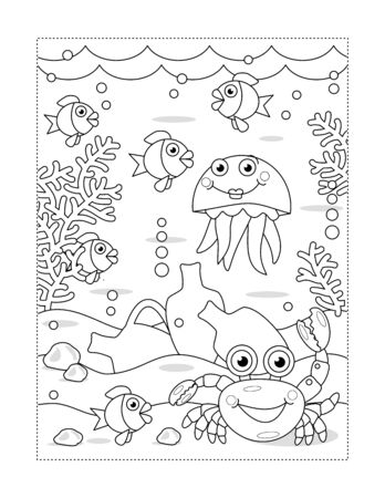 195 Jellyfish Coloring Page Designs: Underwater Beauty in Color 30