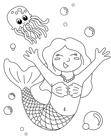 195 Jellyfish Coloring Page Designs: Underwater Beauty in Color 32