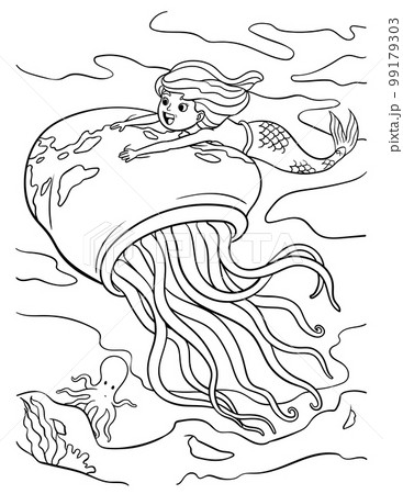 195 Jellyfish Coloring Page Designs: Underwater Beauty in Color 33