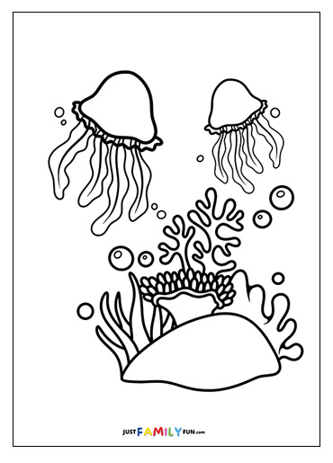 195 Jellyfish Coloring Page Designs: Underwater Beauty in Color 36