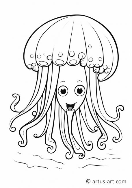 195 Jellyfish Coloring Page Designs: Underwater Beauty in Color 56