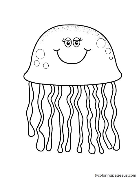 195 Jellyfish Coloring Page Designs: Underwater Beauty in Color 57