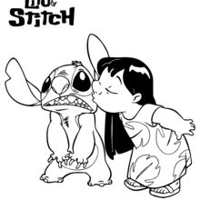 200+ Stitch Coloring Bookmark Printable 121