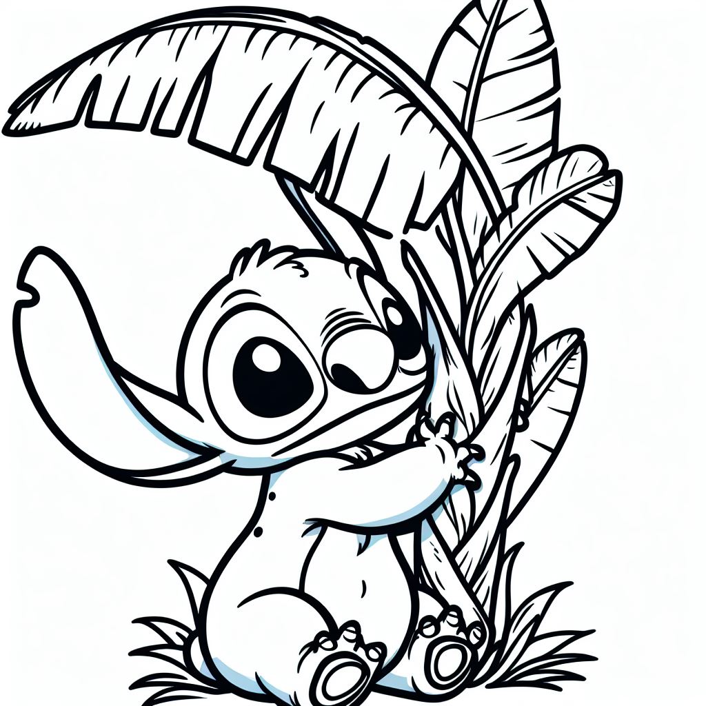 200+ Stitch Coloring Bookmark Printable 123