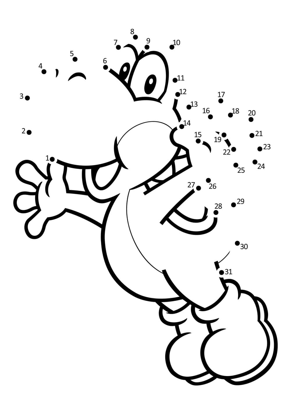 69 Yoshi Coloring Pages 30