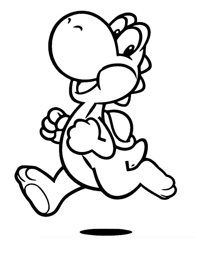 69 Yoshi Coloring Pages 58