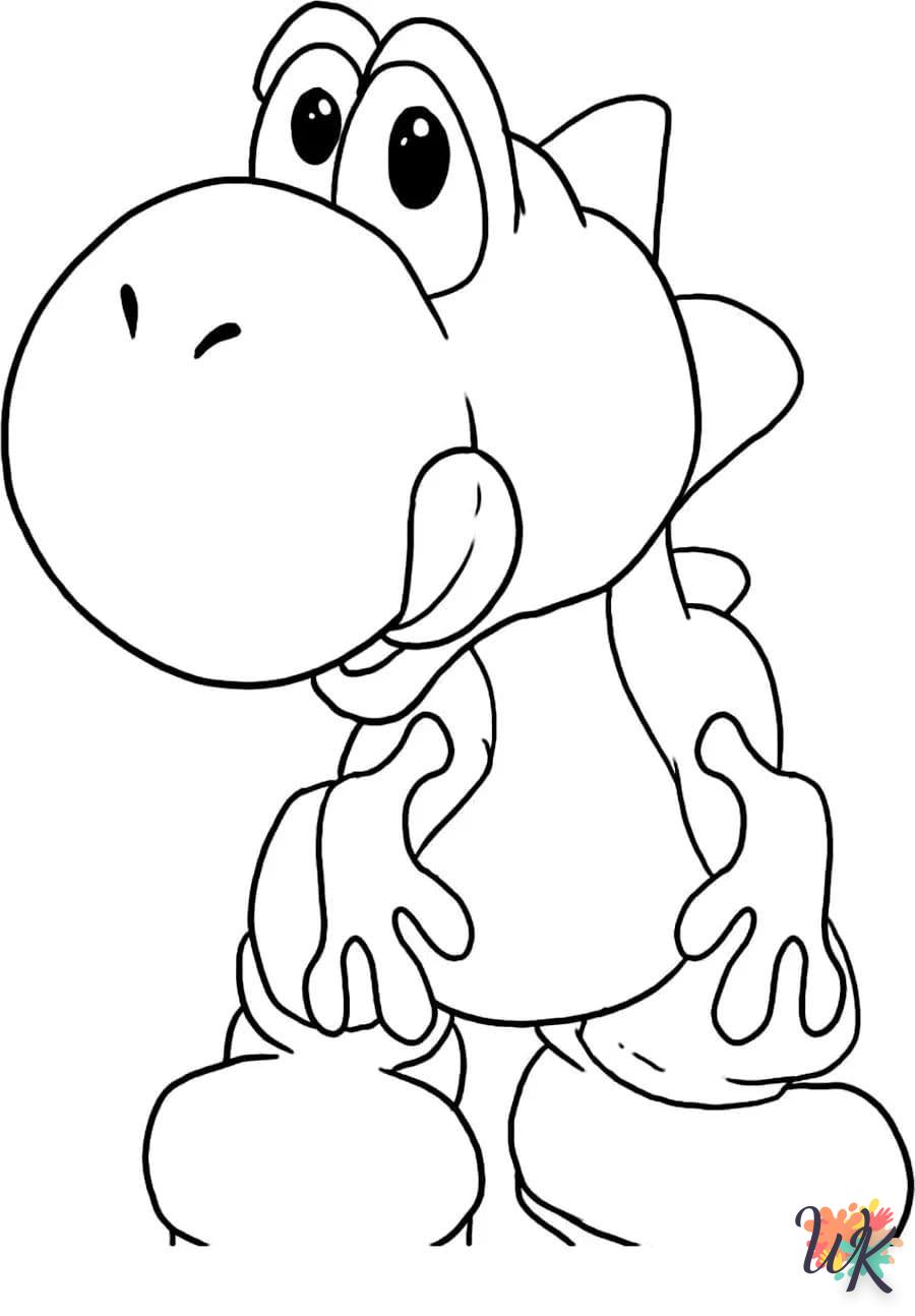 69 Yoshi Coloring Pages 59