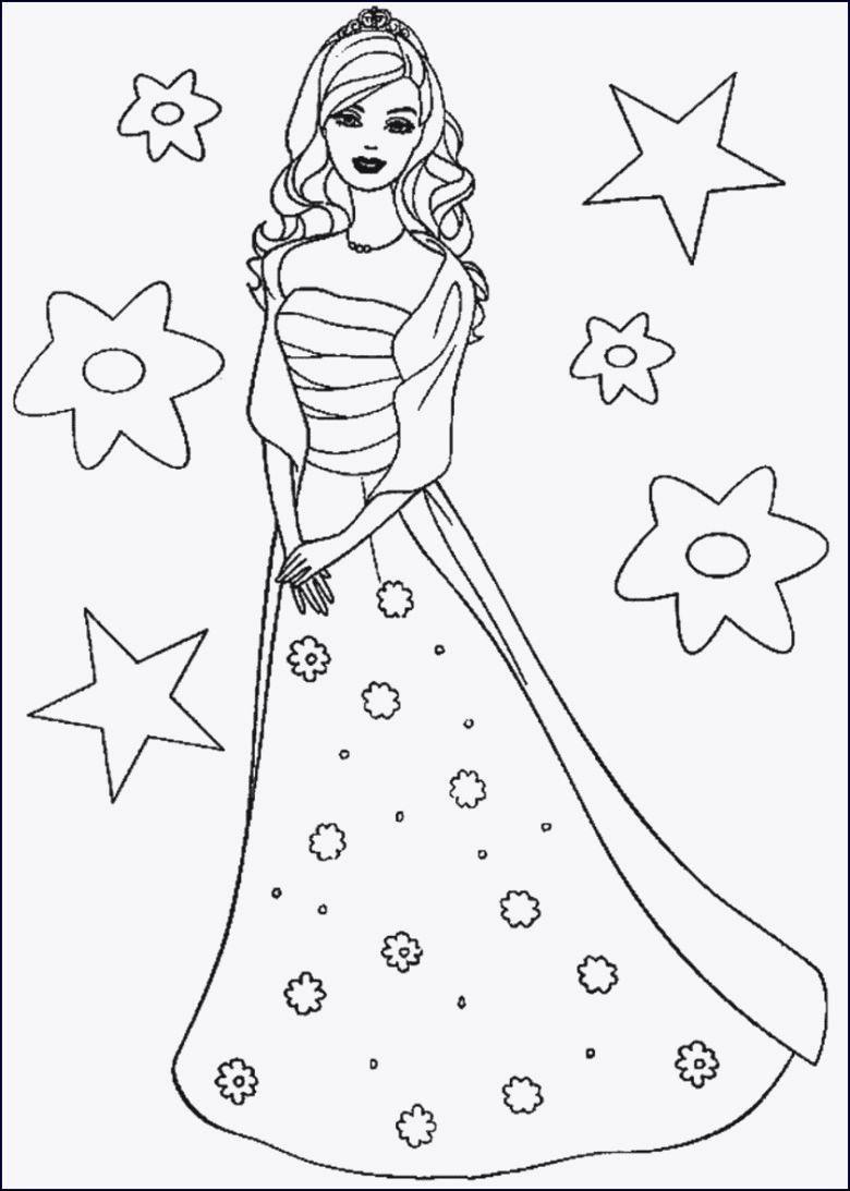 80+ Cute Barbie Coloring Pages Printable 32