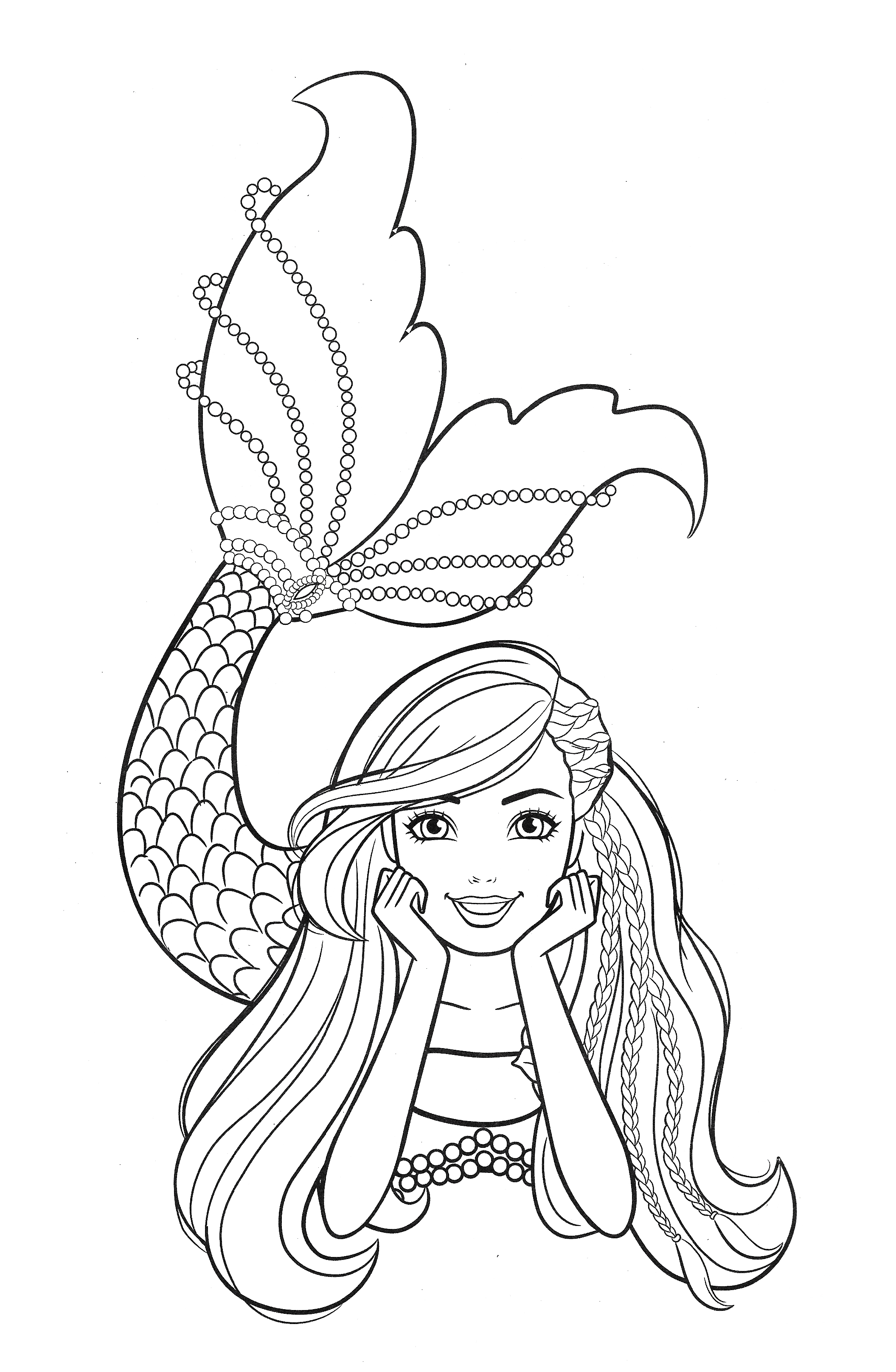 80+ Cute Barbie Coloring Pages Printable 79