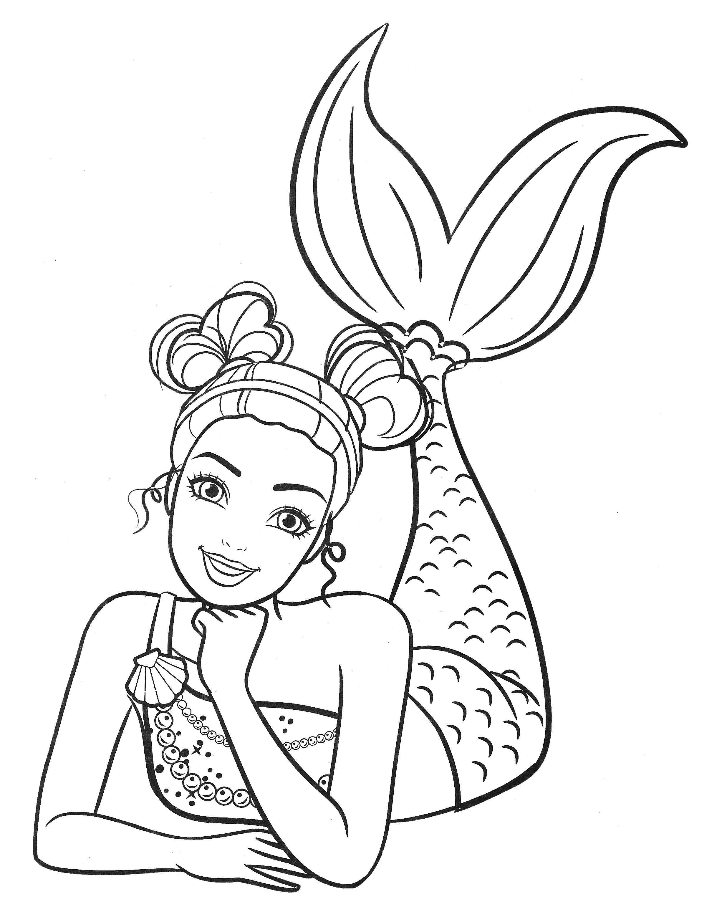 80+ Cute Barbie Coloring Pages Printable 82