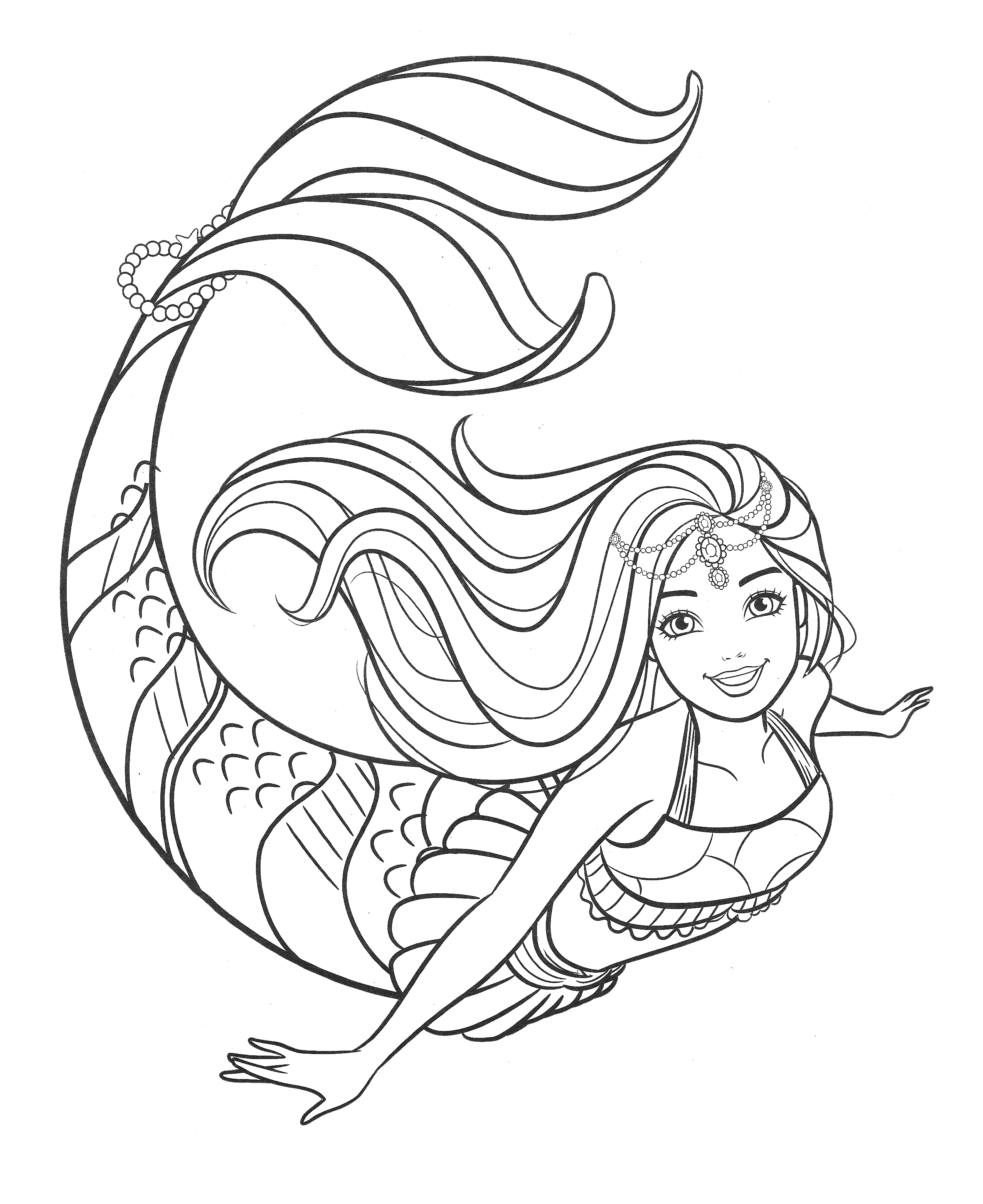 80+ Cute Barbie Coloring Pages Printable 83