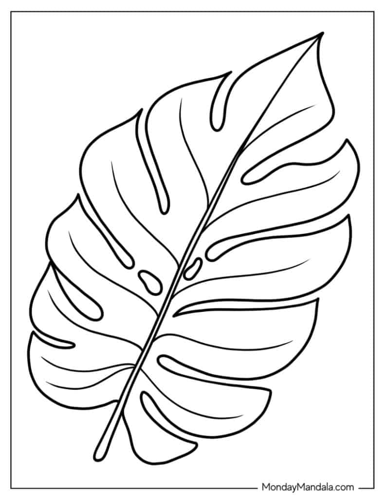 99 Tropical Paradise Coloring Pages Free Printable 56