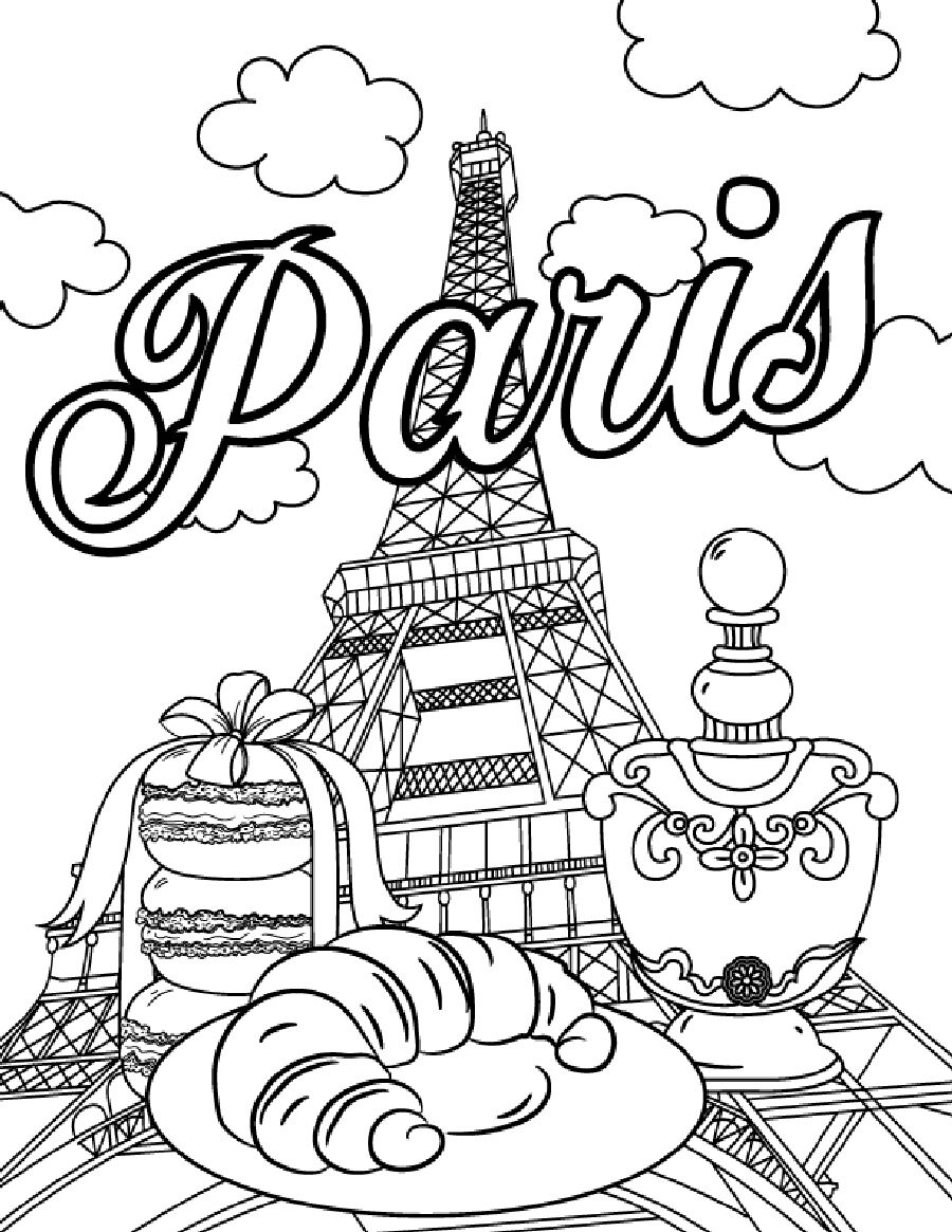 99 Tropical Paradise Coloring Pages Free Printable 64