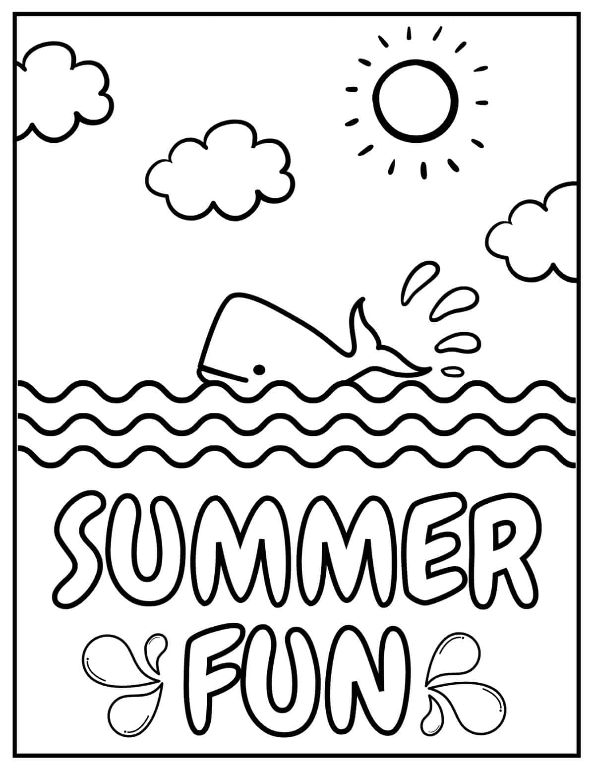 99 Tropical Paradise Coloring Pages Free Printable 74