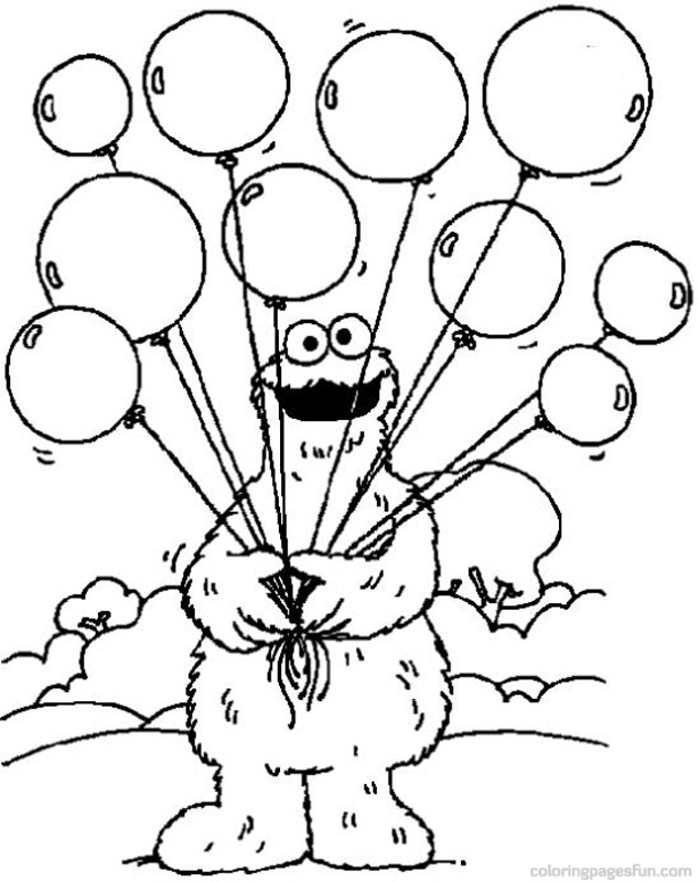 100 Printable Sesame Street Coloring Pages for Kids 13