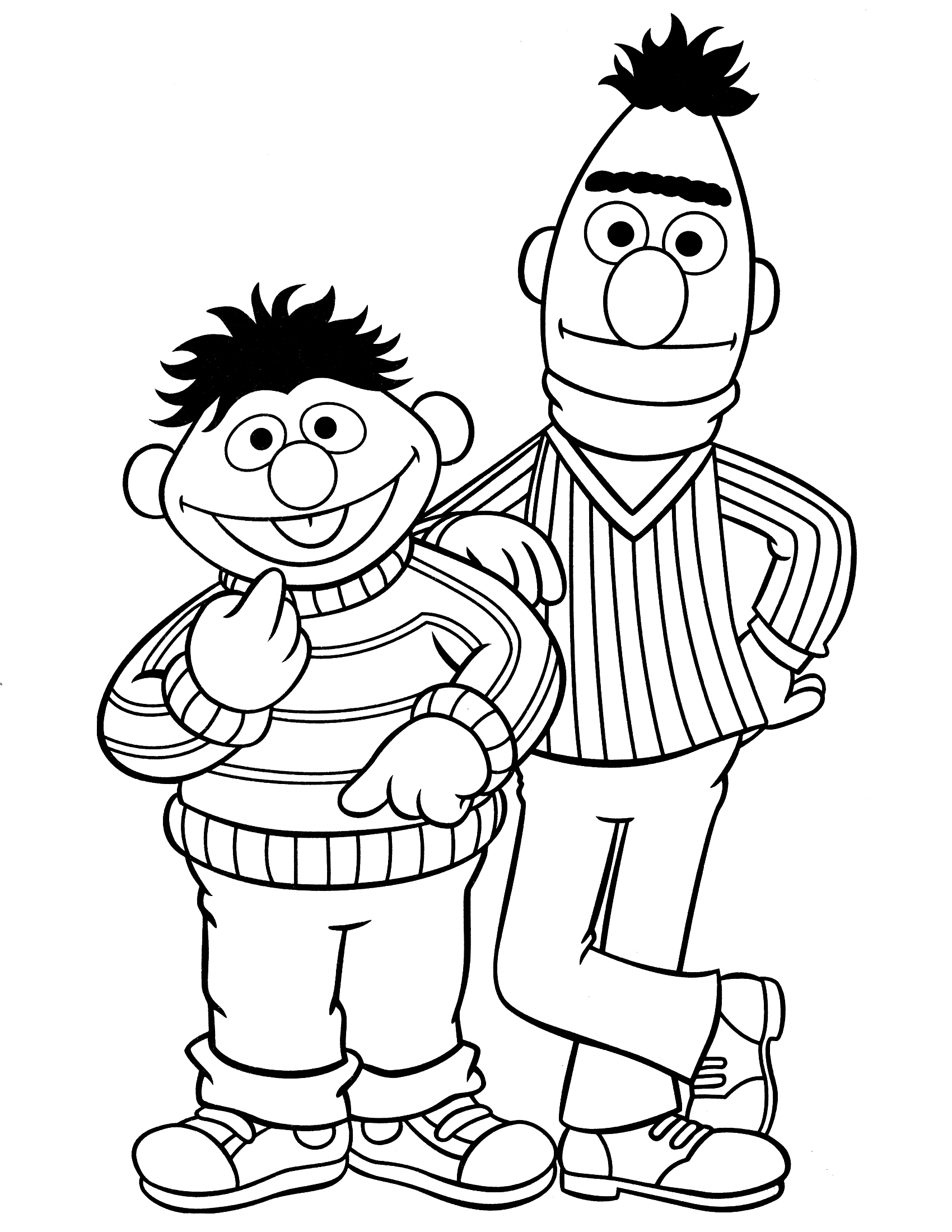 100 Printable Sesame Street Coloring Pages for Kids 14