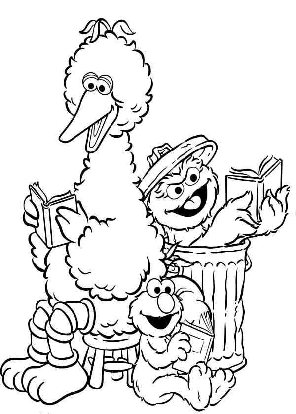 100 Printable Sesame Street Coloring Pages for Kids 16