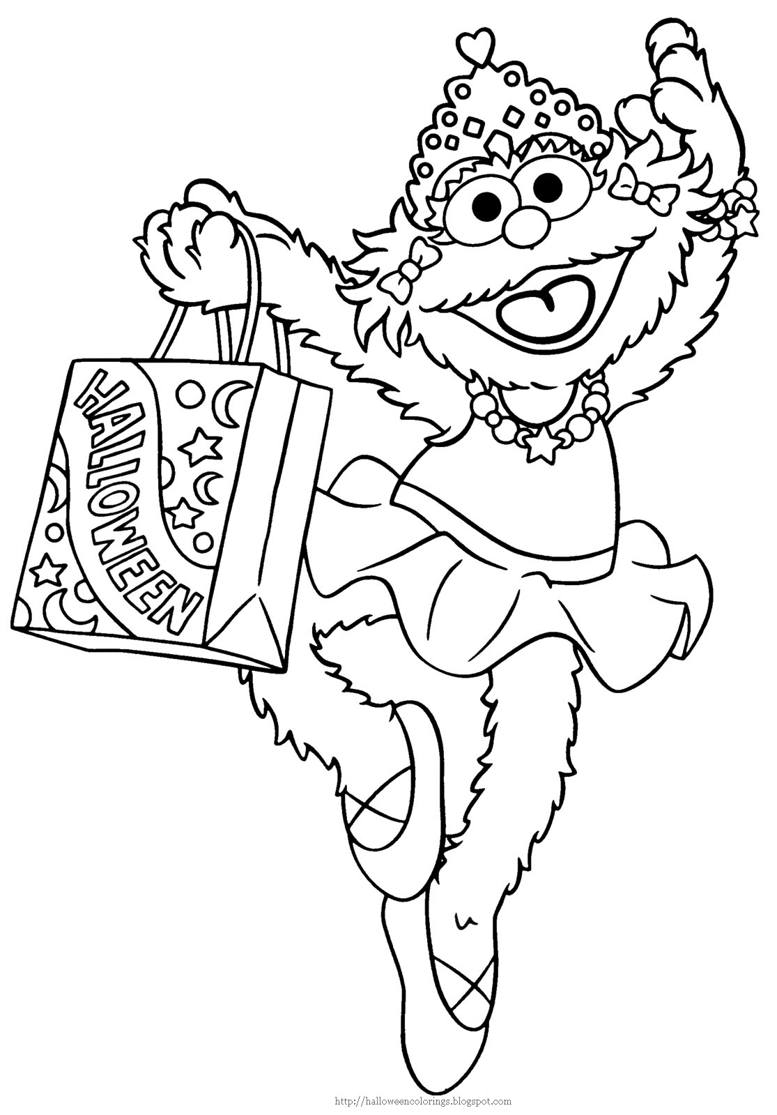 100 Printable Sesame Street Coloring Pages for Kids 24