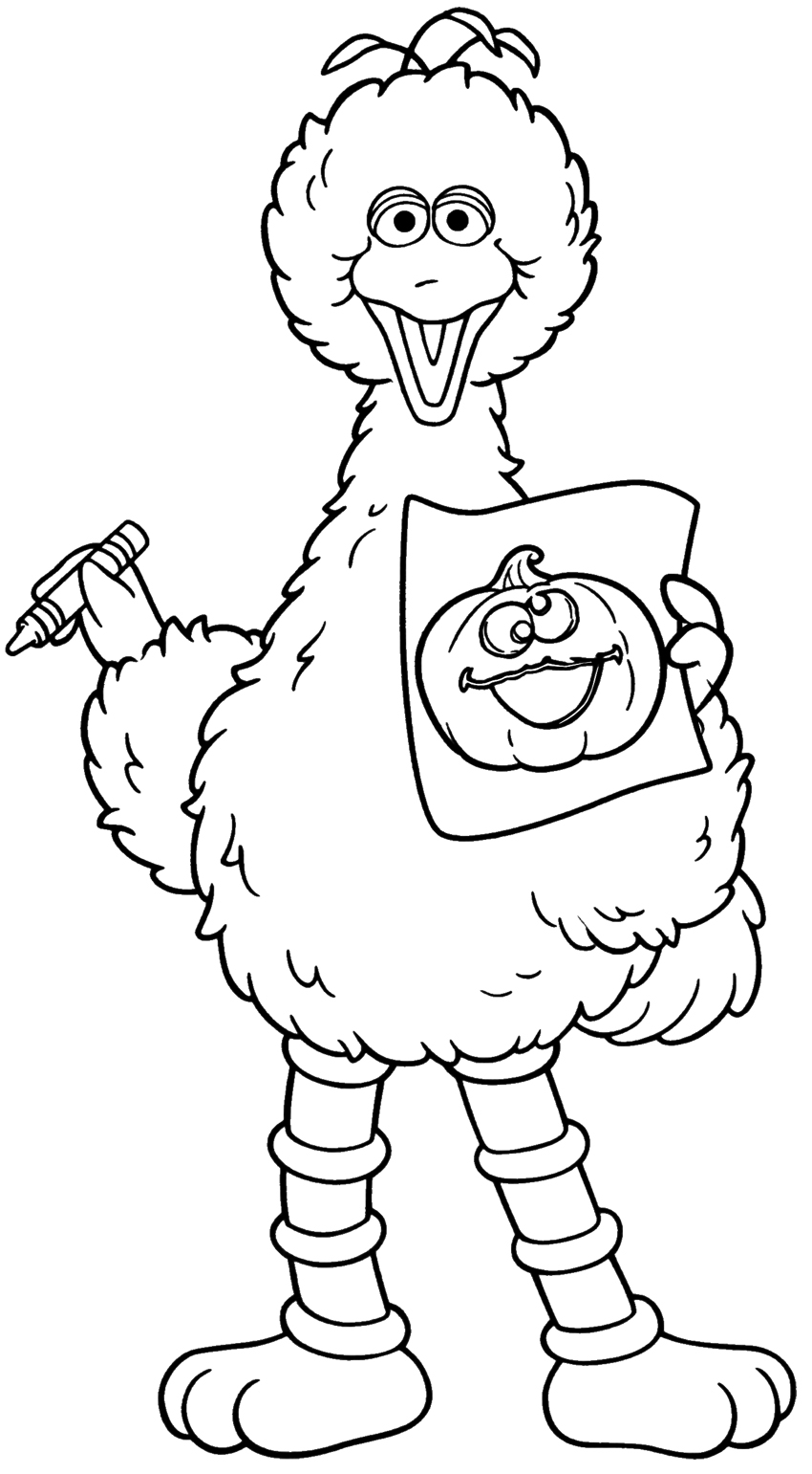 100 Printable Sesame Street Coloring Pages for Kids 3