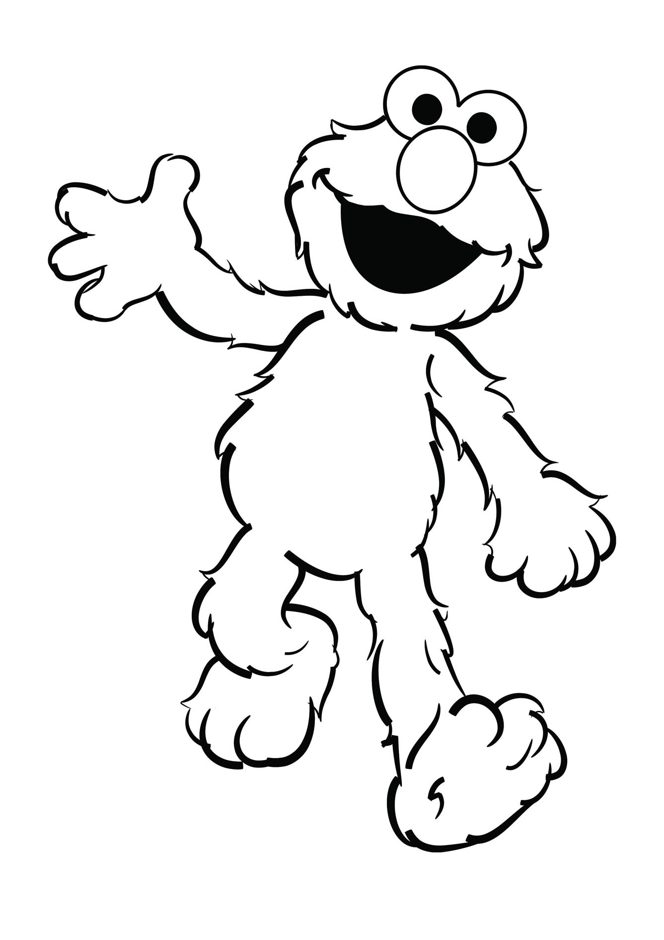 100 Printable Sesame Street Coloring Pages for Kids 32