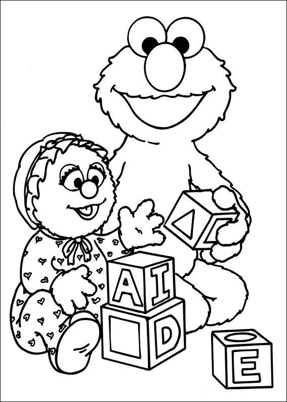 100 Printable Sesame Street Coloring Pages for Kids 35