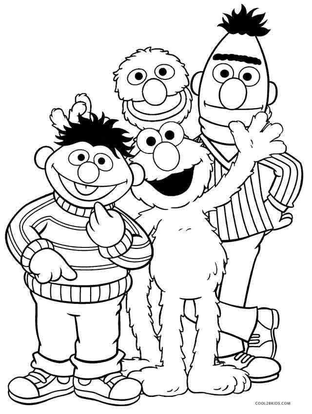 100 Printable Sesame Street Coloring Pages for Kids 36