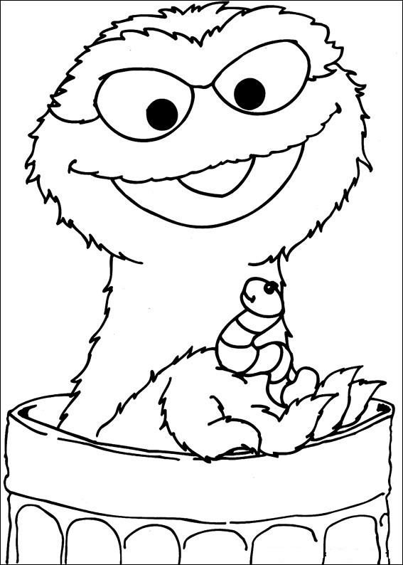 100 Printable Sesame Street Coloring Pages for Kids 47