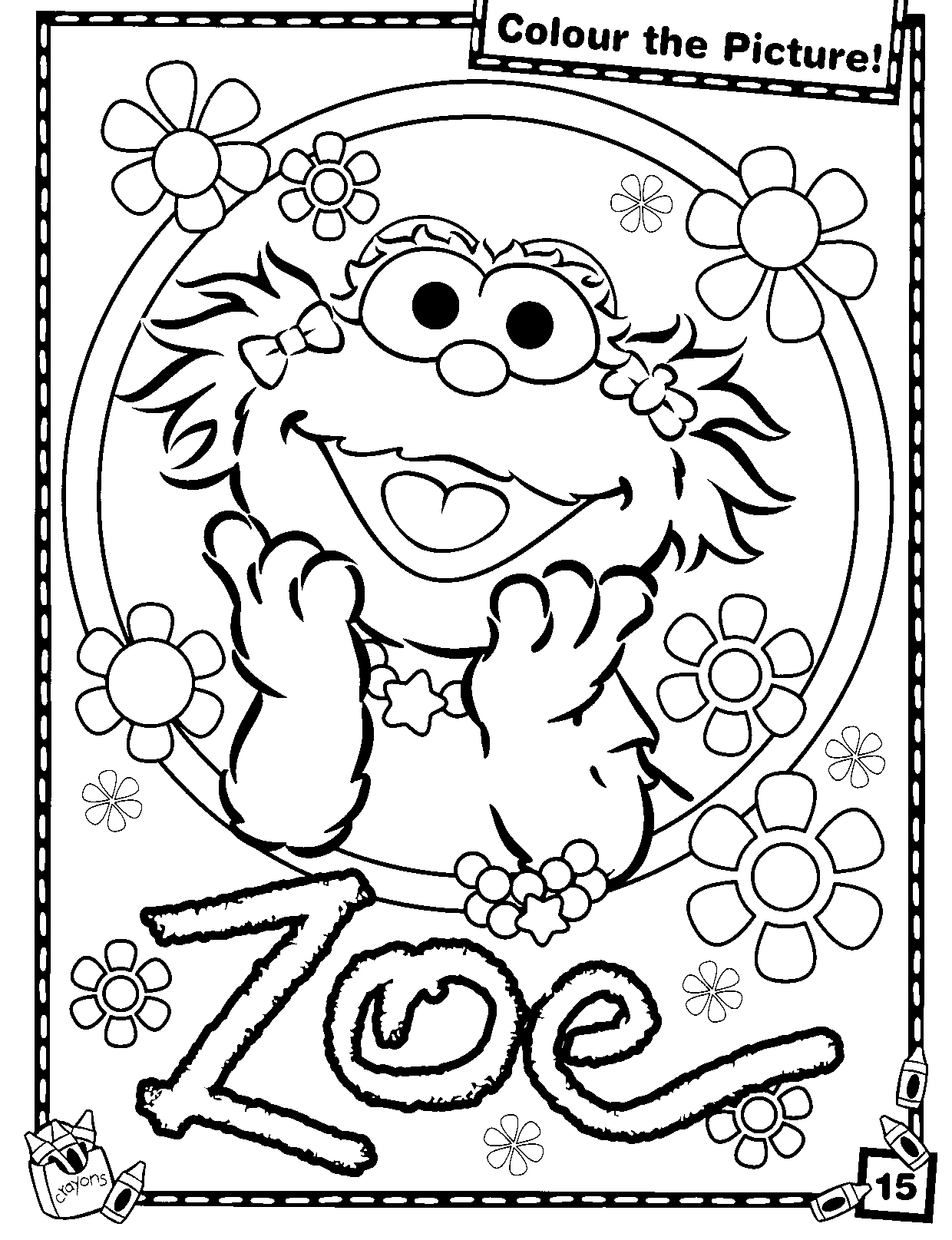 100 Printable Sesame Street Coloring Pages for Kids 53