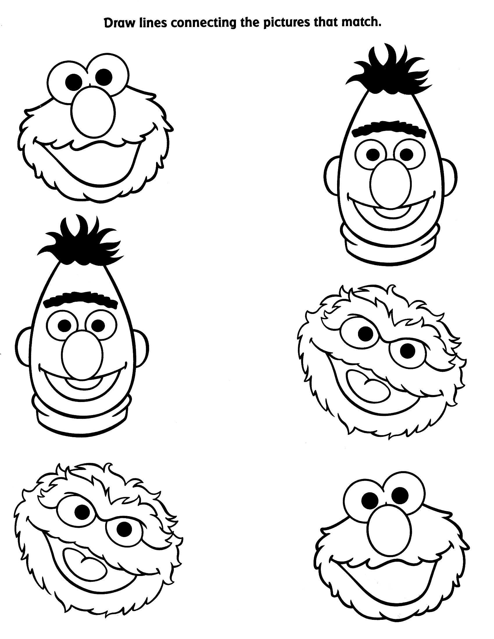 100 Printable Sesame Street Coloring Pages for Kids 56