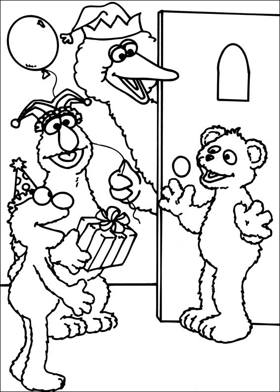 100 Printable Sesame Street Coloring Pages for Kids 59