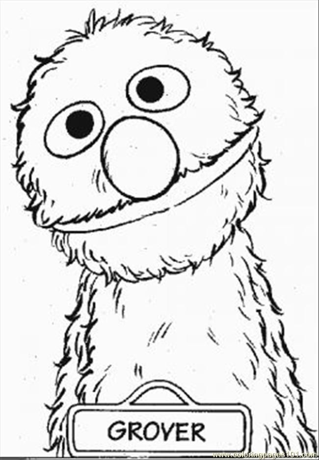 100 Printable Sesame Street Coloring Pages for Kids 60