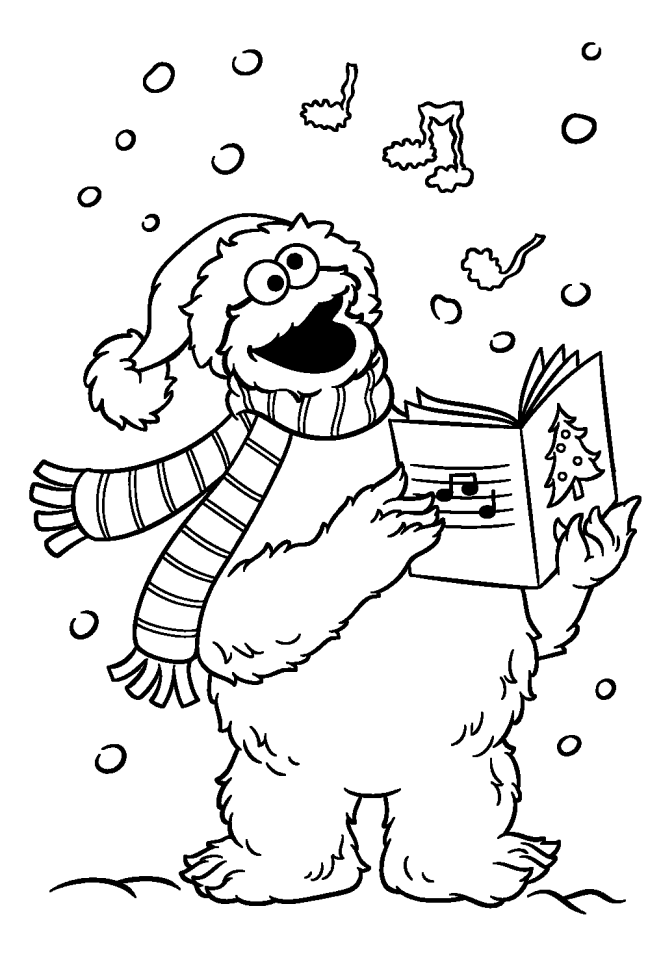 100 Printable Sesame Street Coloring Pages for Kids 72