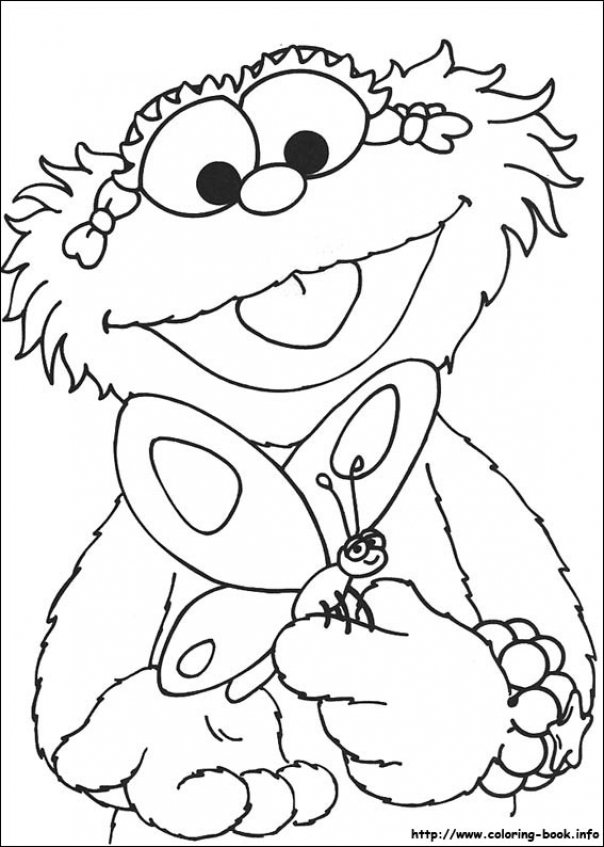 100 Printable Sesame Street Coloring Pages for Kids 98