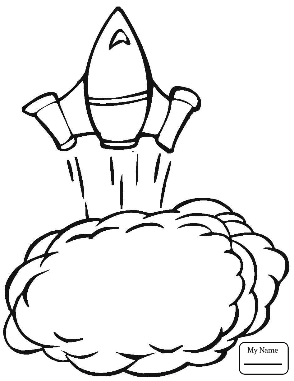 103 Free Printable Spaceship Coloring Pages For Kids 102