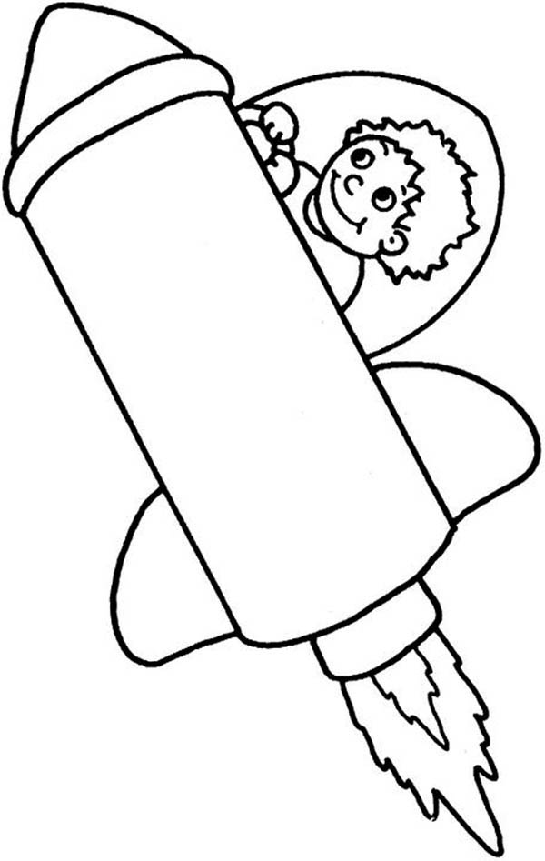 103 Free Printable Spaceship Coloring Pages For Kids 13